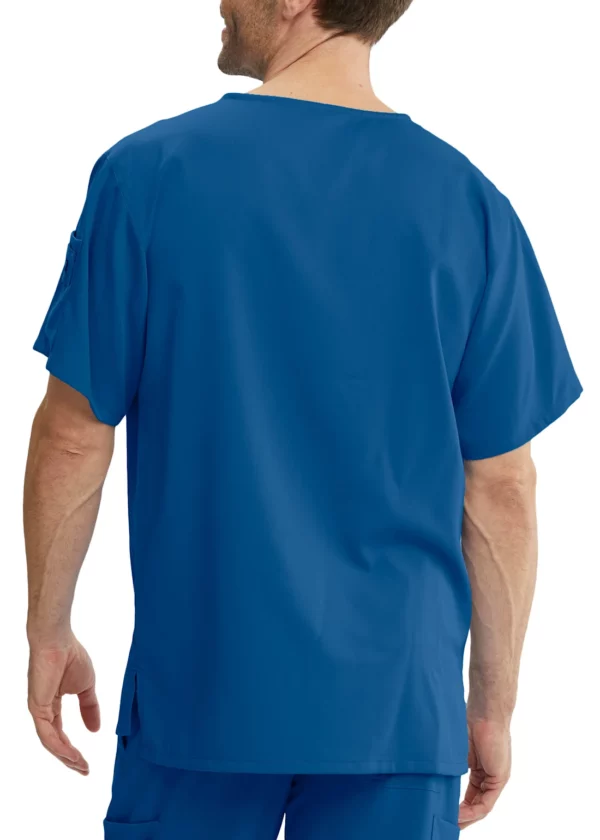 Grey's Anatomy Classic - Men's High V-Neck Scrub Top - Image 2