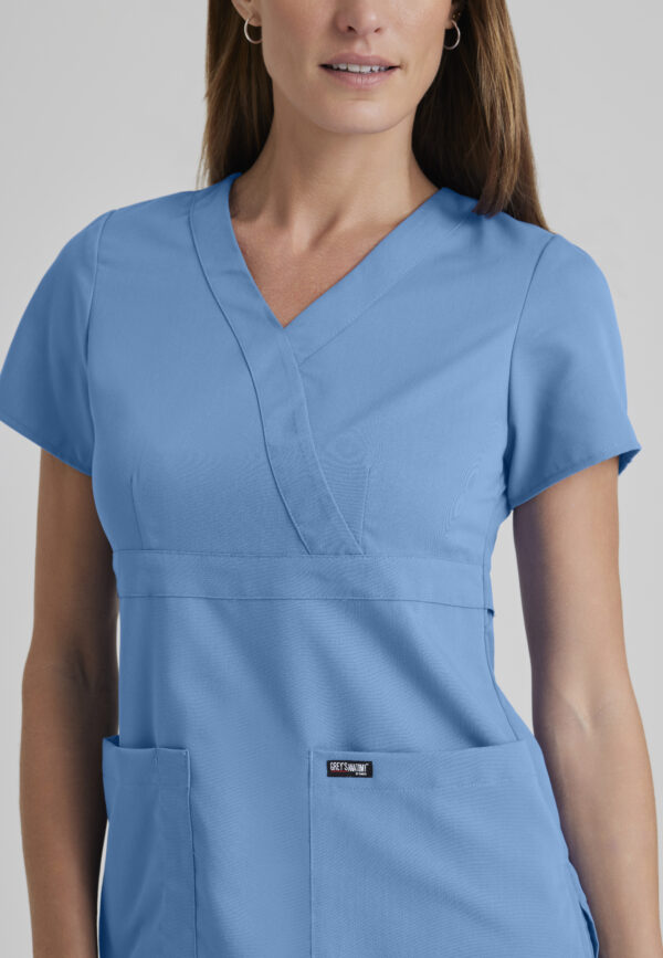 Grey's Anatomy Classic - Women's Mock Wrap Top - Image 2