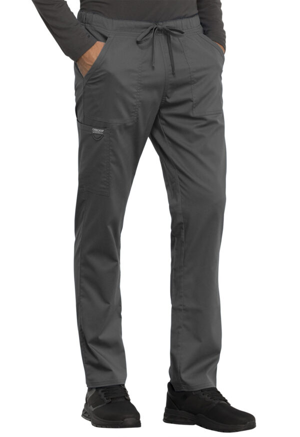 Cherokee Workwear - Unisex Tapered Leg Drawstring Pant - Image 4