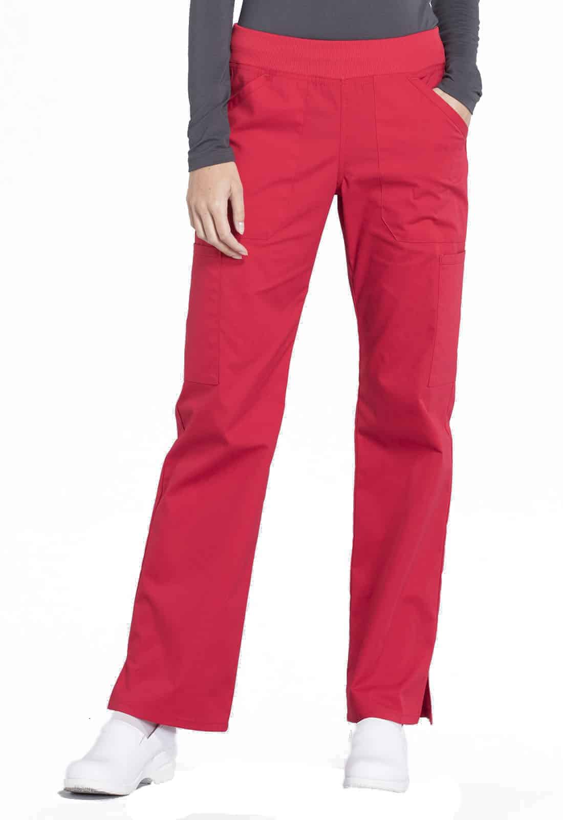 Cherokee Workwear Mid Rise Straight Leg Pull-on Cargo Pant - Just Cause ...