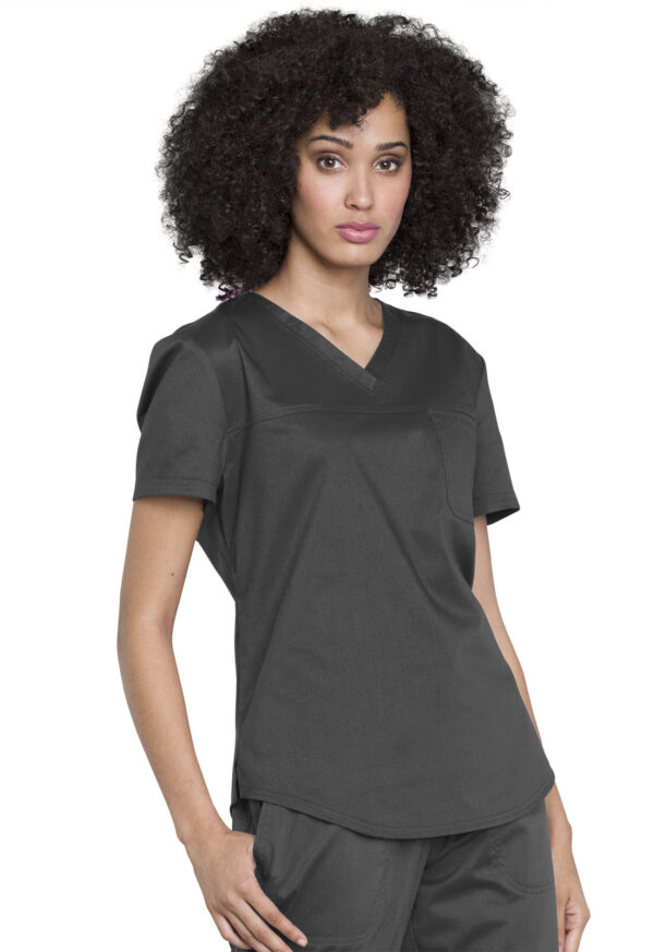 Cherokee Workwear - Women's V-Neck O.R. Top - Image 4