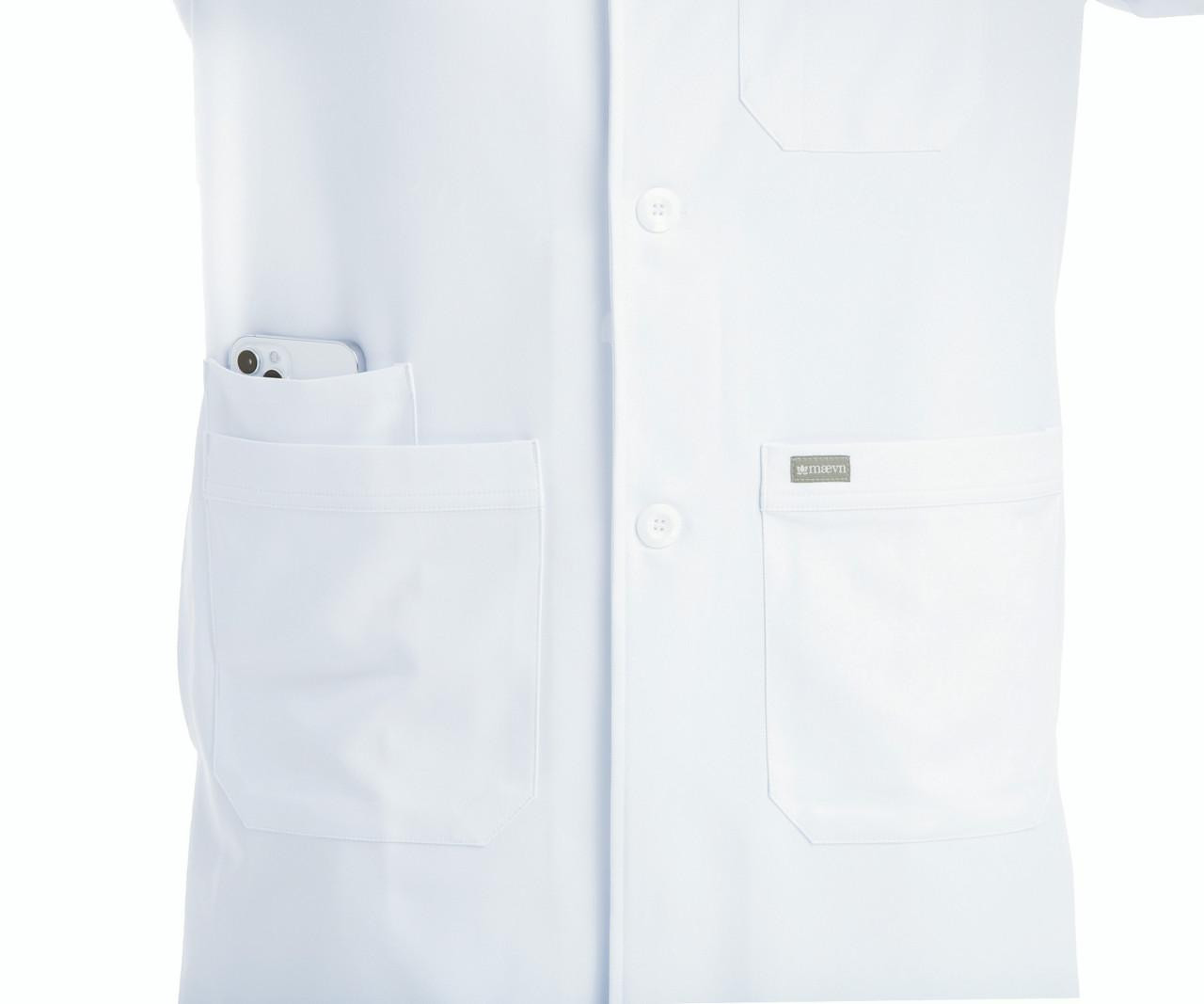 Maevn Momentum - Men's 36" Lab Coat - Image 3