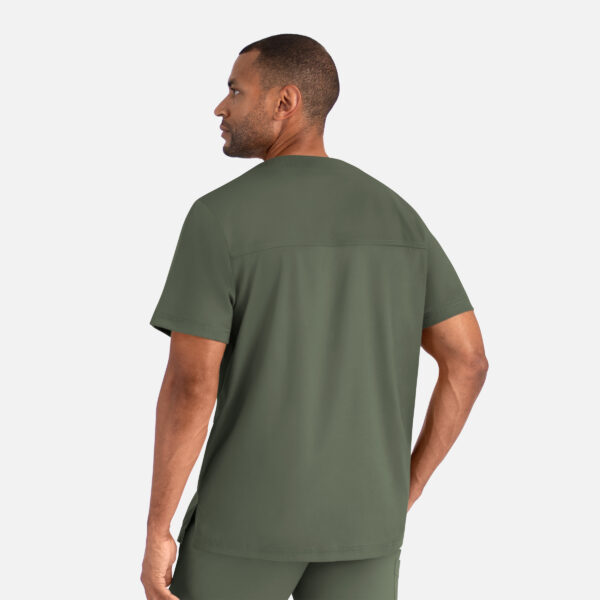 Maevn Matrix - Men's Tuckable Henley Top - Image 5