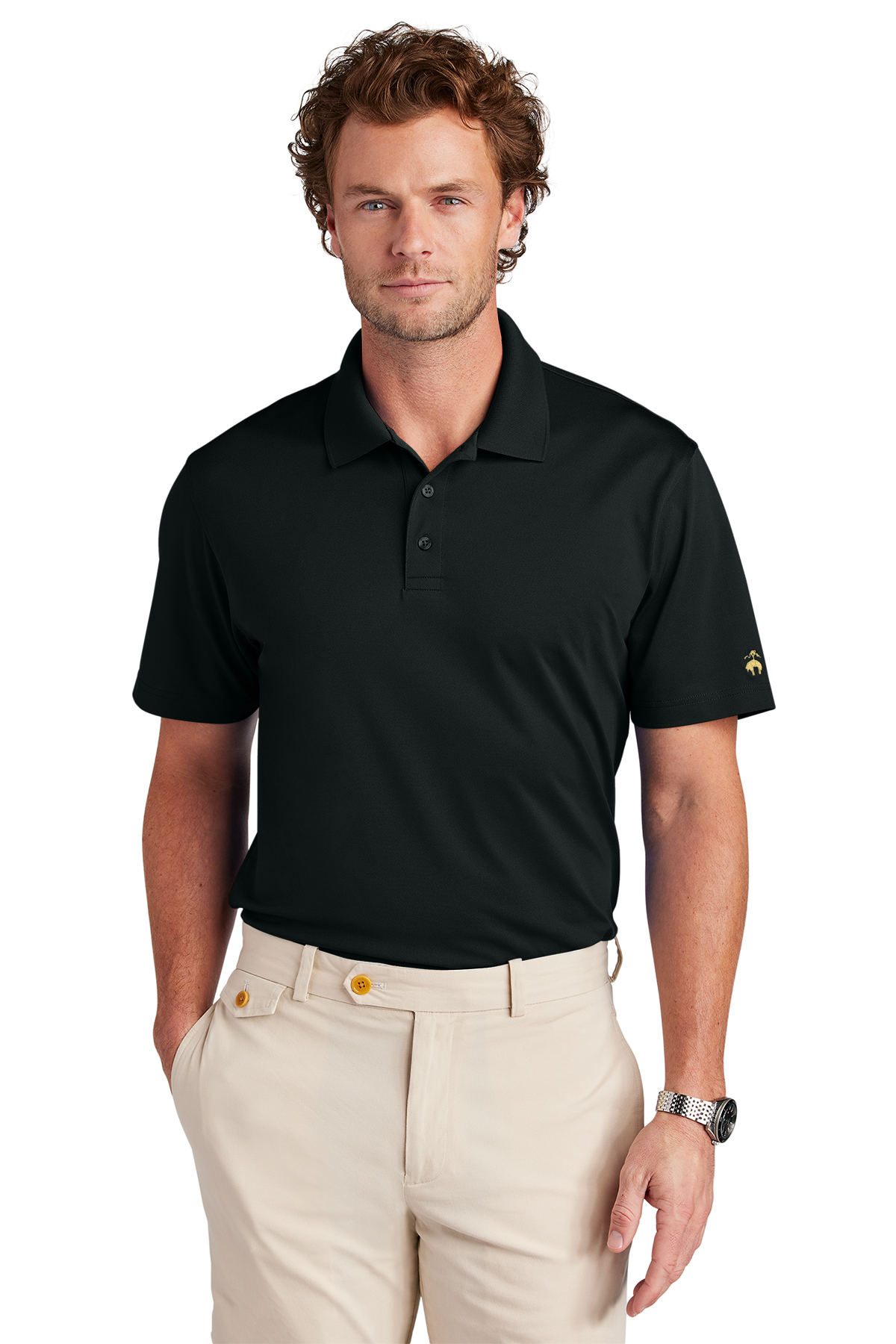 Brooks Brothers - Men's Mesh Pique Performance Polo