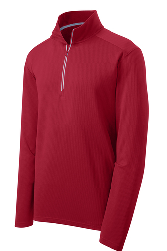 Sport-Tek - Men's Sport-Wick Textured 1/4-Zip Pullover - Image 4