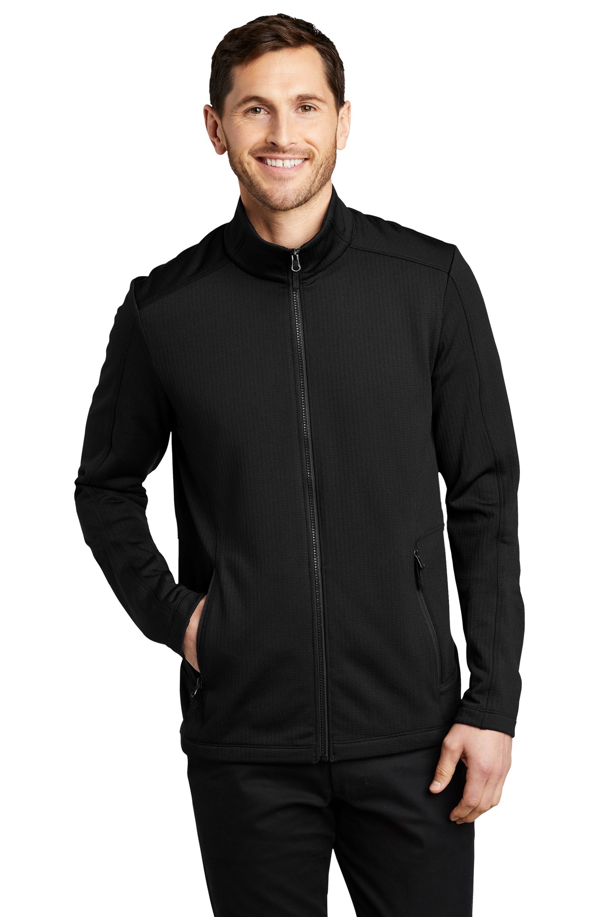 Port Authority - Men's Grid Fleece Jacket