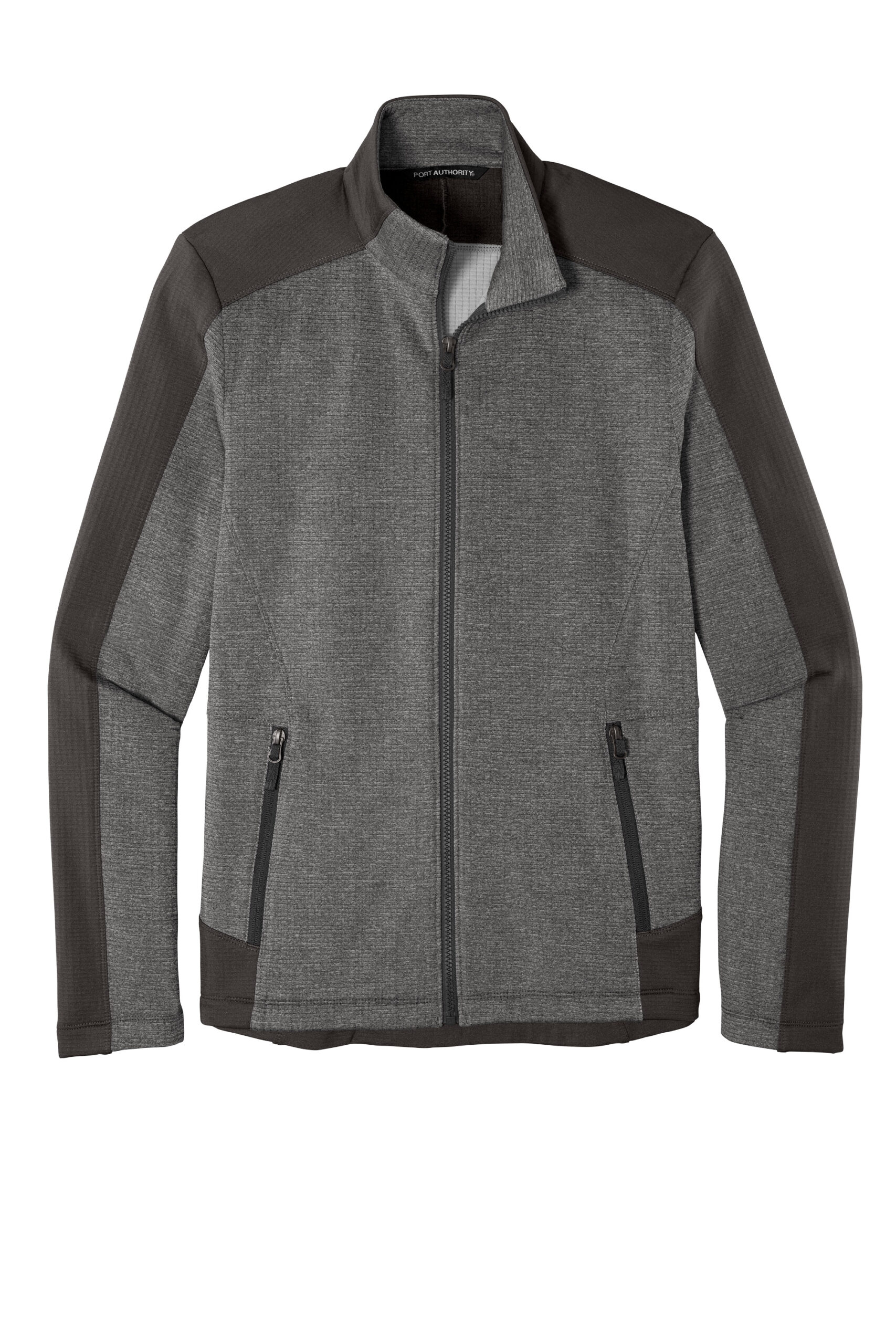 Port Authority - Men's Grid Fleece Jacket - Image 4