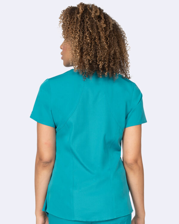 Zavate Ava Therese - Women's Back Knit Scrub Top - Image 3