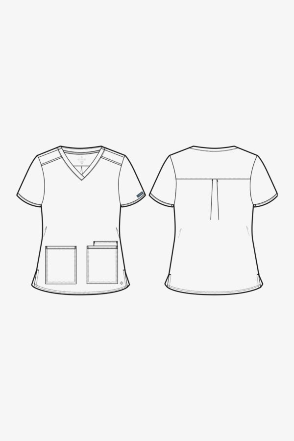 Med Couture Insight - Women's 3 Pocket Top - Image 5