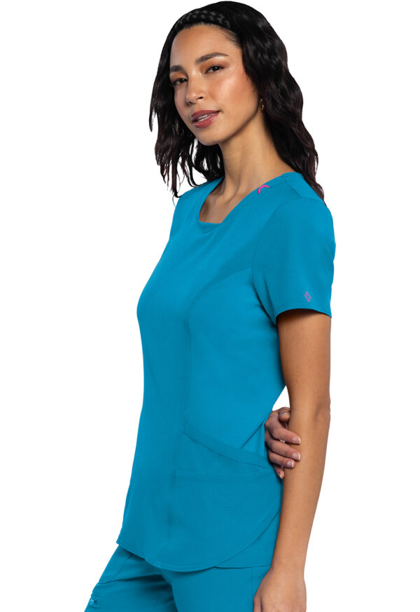 Med Couture AMP - Women's V-Neck Top - Image 3