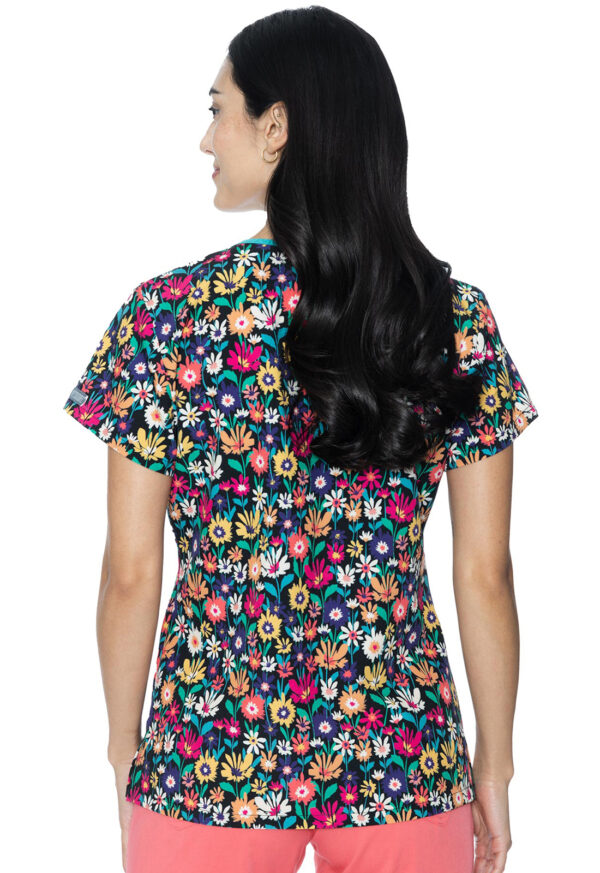 Med Couture Prints - Women's V-Neck Print Top - Image 2