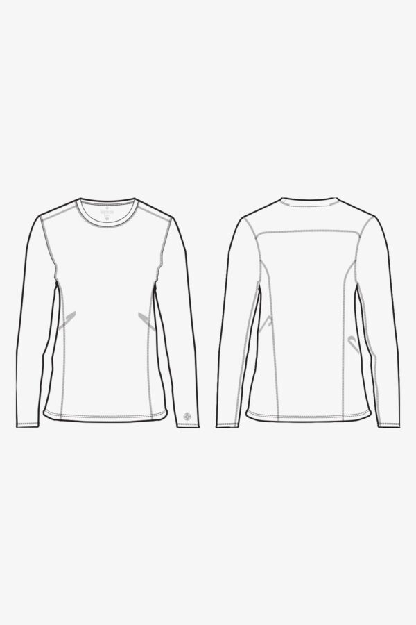 Med Couture Layers - Women's Performance Knit Tee - Image 5