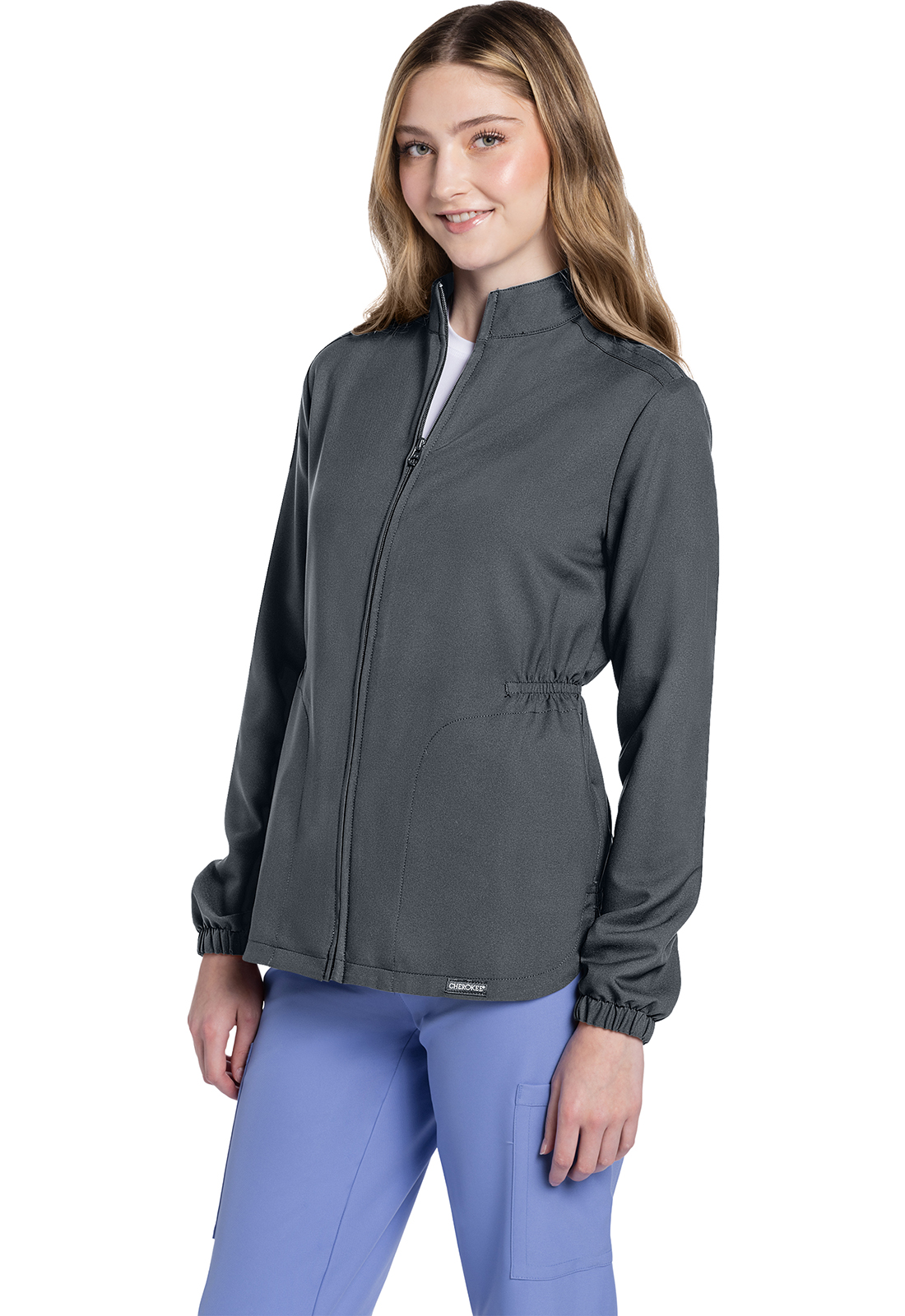 Cherokee WW Originals Ultra - Women's Zip Front Anorak Jacket - Image 3