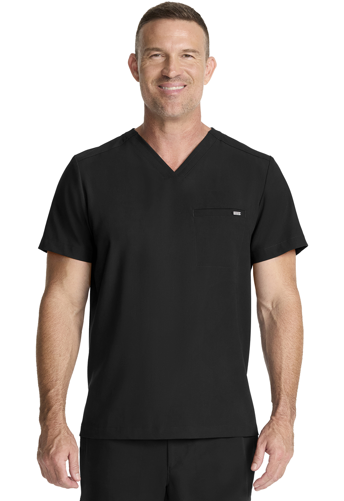 Healing Hands - Men's 1-Pocket V-Neck Top