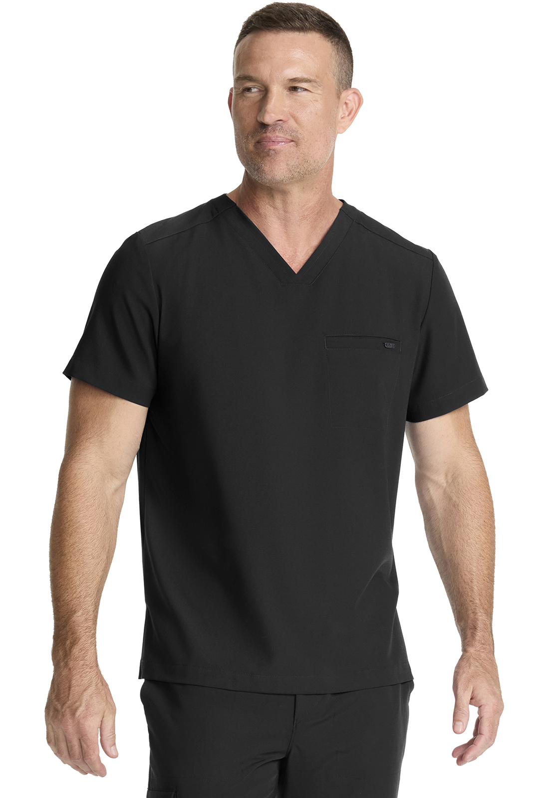 Healing Hands - Men's 1-Pocket V-Neck Top - Image 2