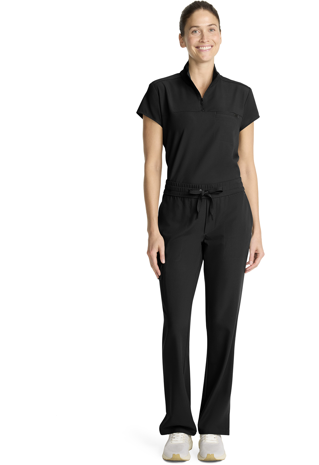 Healing Hands - Women's Mid Rise Drawstring Straight Leg - Image 6